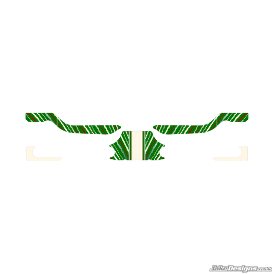 TonyKart EVK Replica Rear Bumper Sticker Kit (2013)