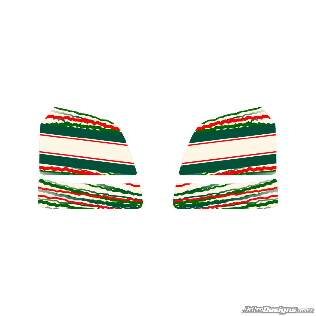 TonyKart EVRR Replica Tank Sticker Kit (2011 / 2012 - OTK)