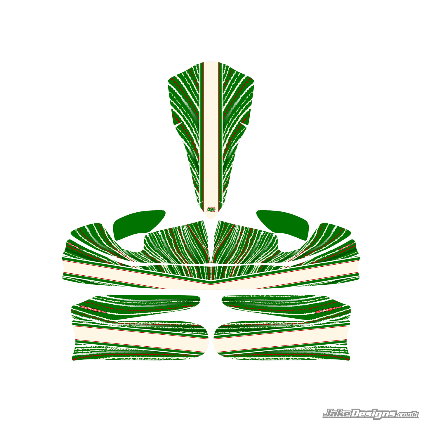 TonyKart EVK Replica Sticker Kit (2013)