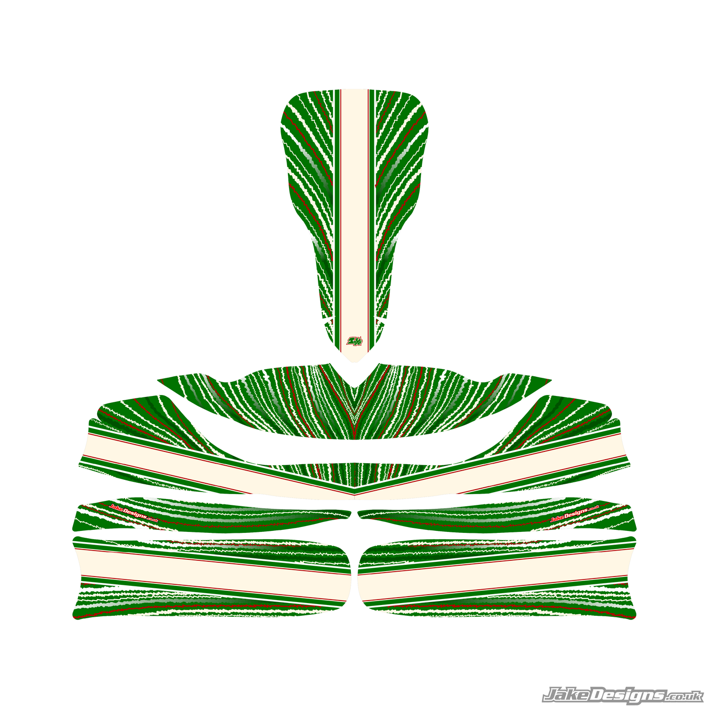 TonyKart EVK Replica Sticker Kit (2013)