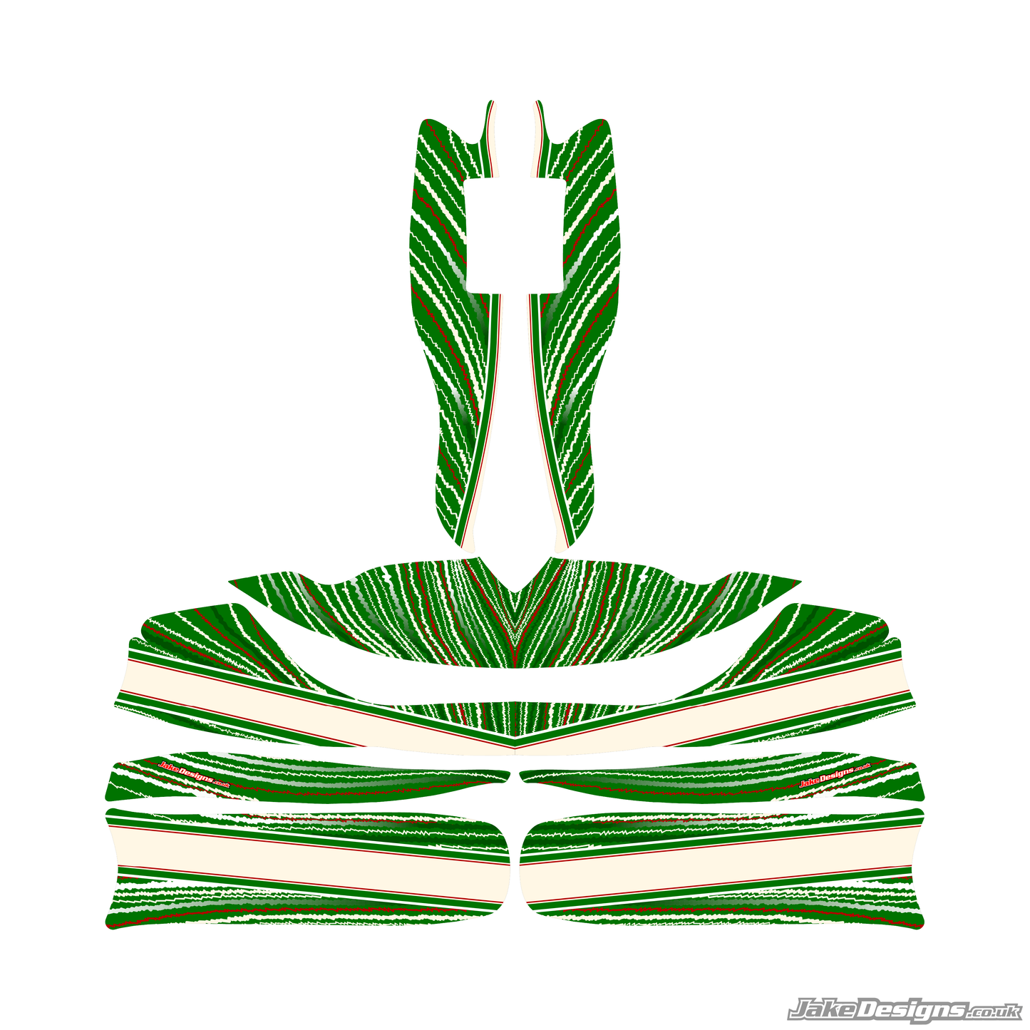 TonyKart EVK Replica Sticker Kit (2013)