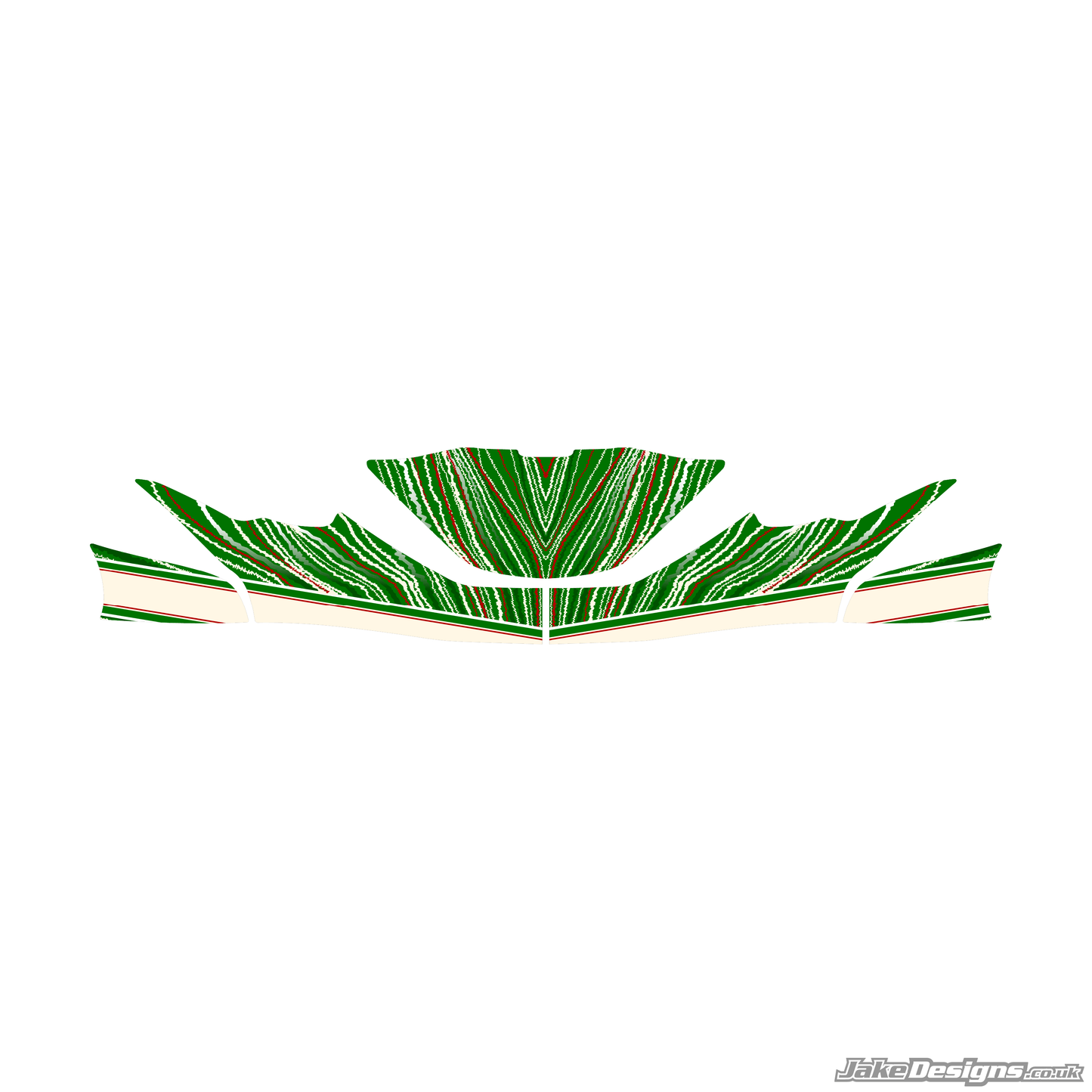 TonyKart EVK Replica Nosecone Sticker (2013)