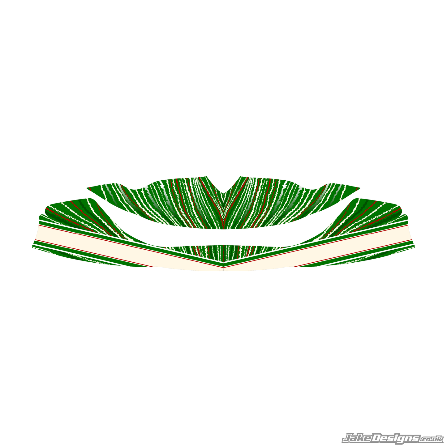 TonyKart EVK Replica Nosecone Sticker (2013)