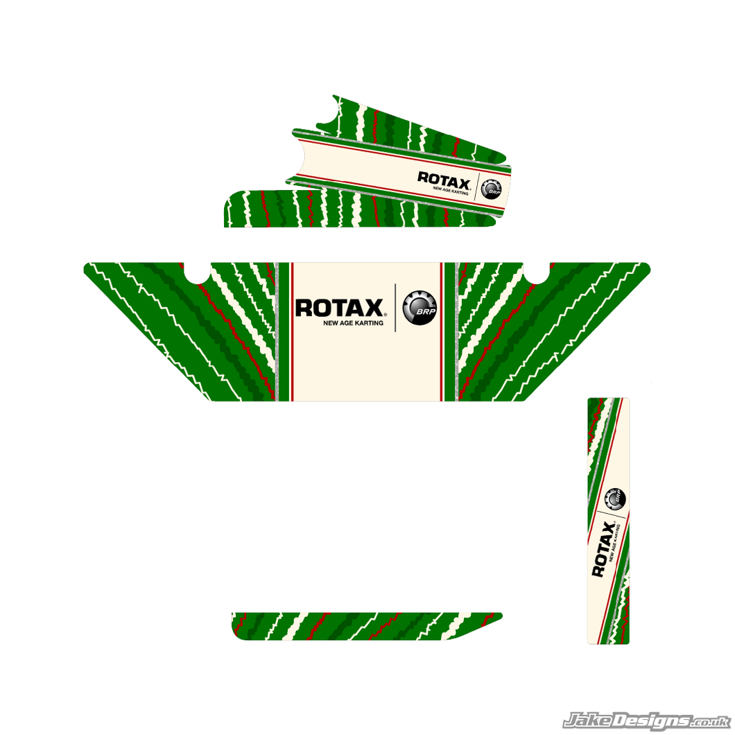 TonyKart EVK Replica DD2 / Rotax Max Radiator Stickers (2013 ...