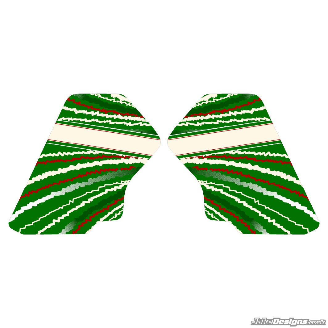 TonyKart EVK Replica Tank Sticker Kit