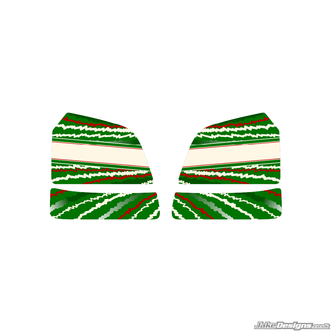 TonyKart EVK Replica Tank Sticker Kit