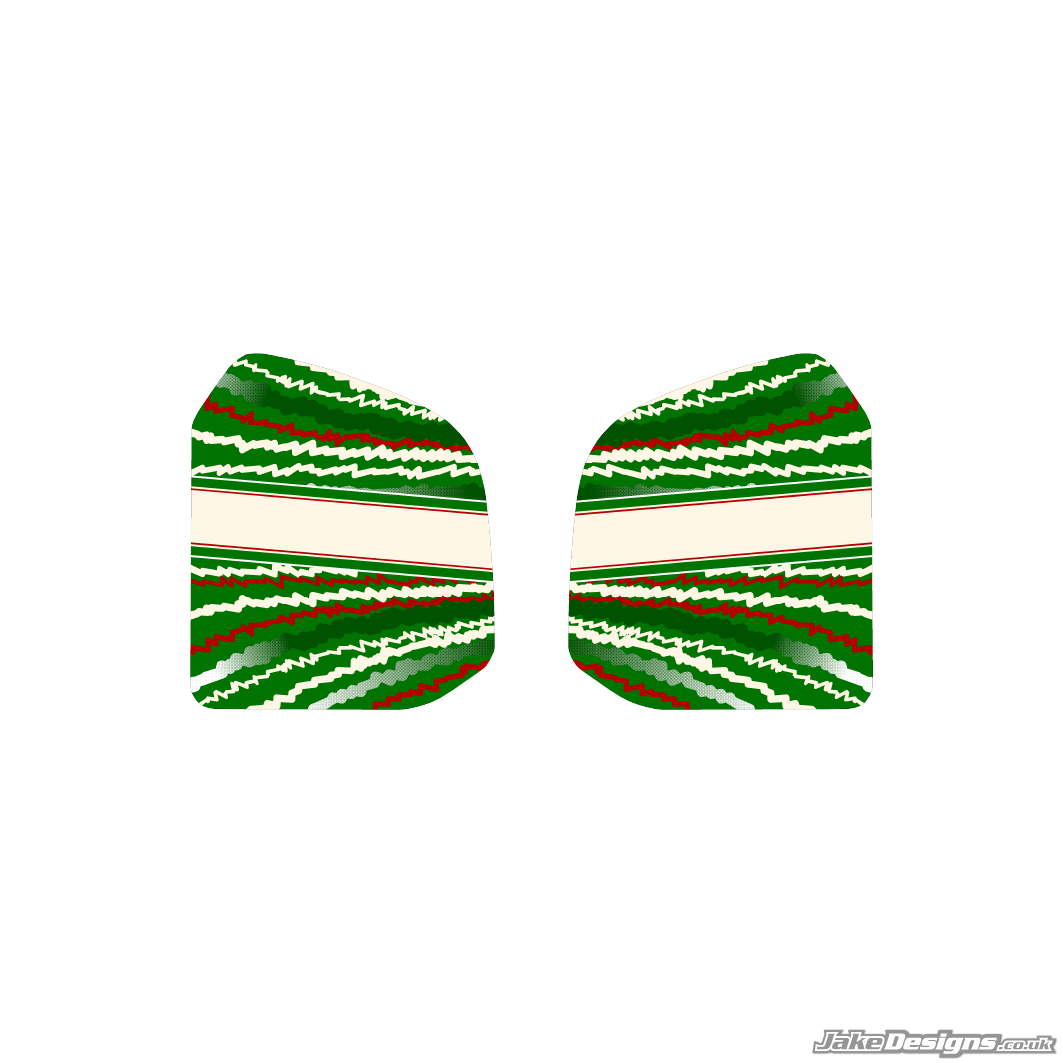 TonyKart EVK Replica Tank Sticker Kit