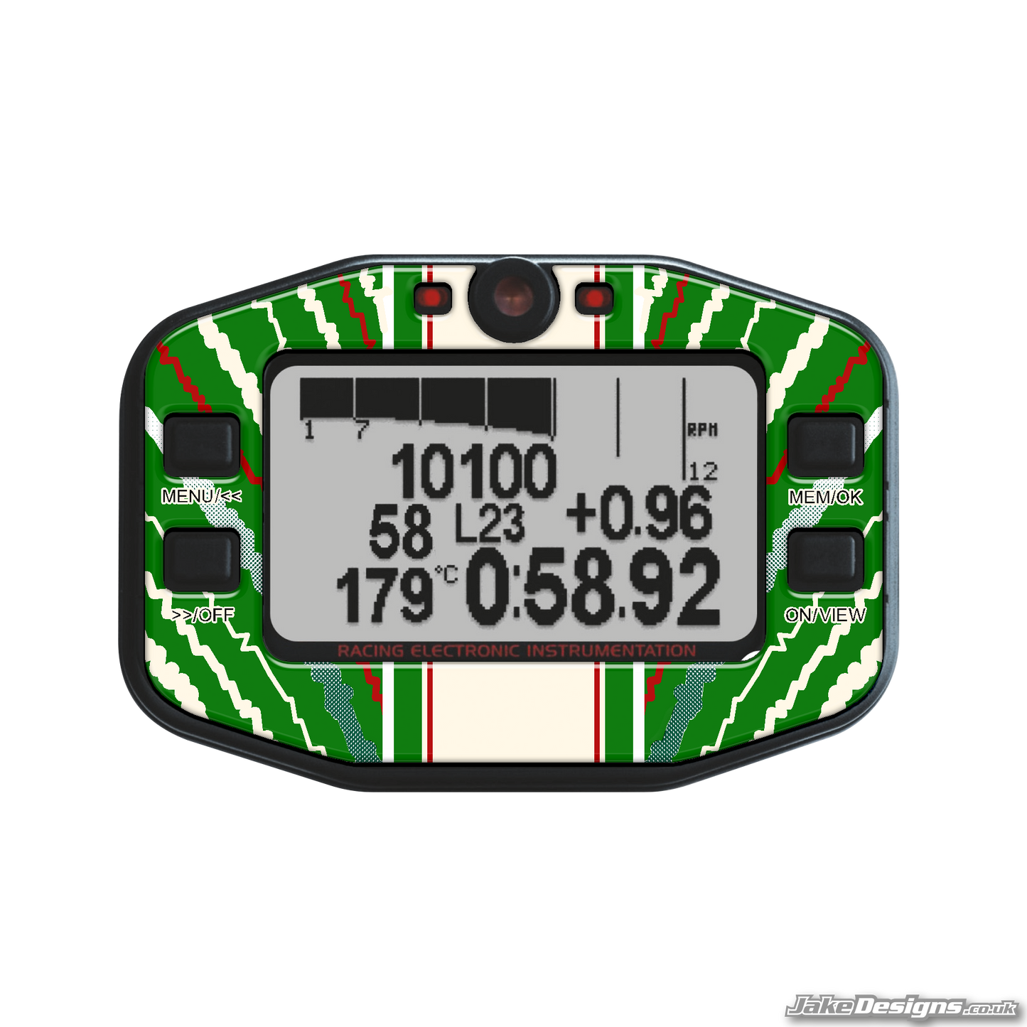 TonyKart EVK Style Mychron 4 Gel Sticker