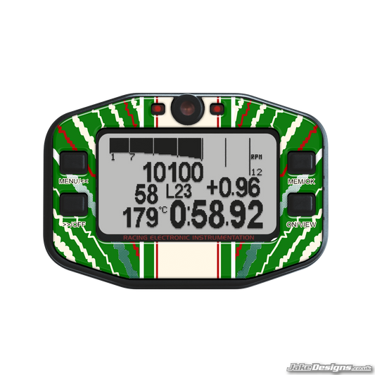 TonyKart EVK Style Mychron 4 Gel Sticker