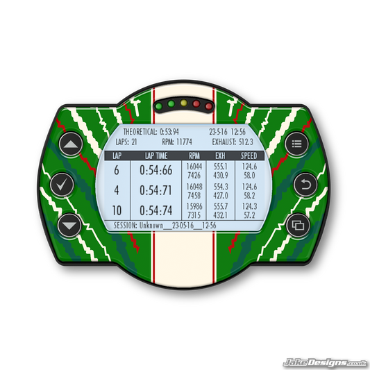 TonyKart EVK Style Unipro Gel Sticker (2013)