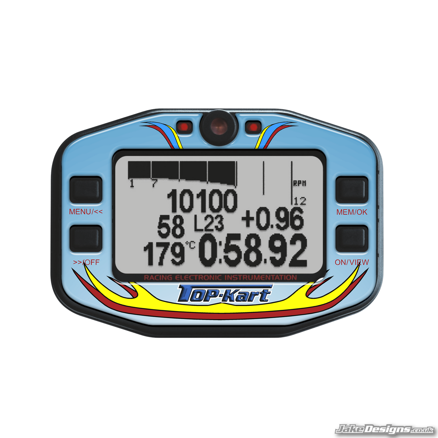 TopKart Style Mychron 4 Gel Sticker