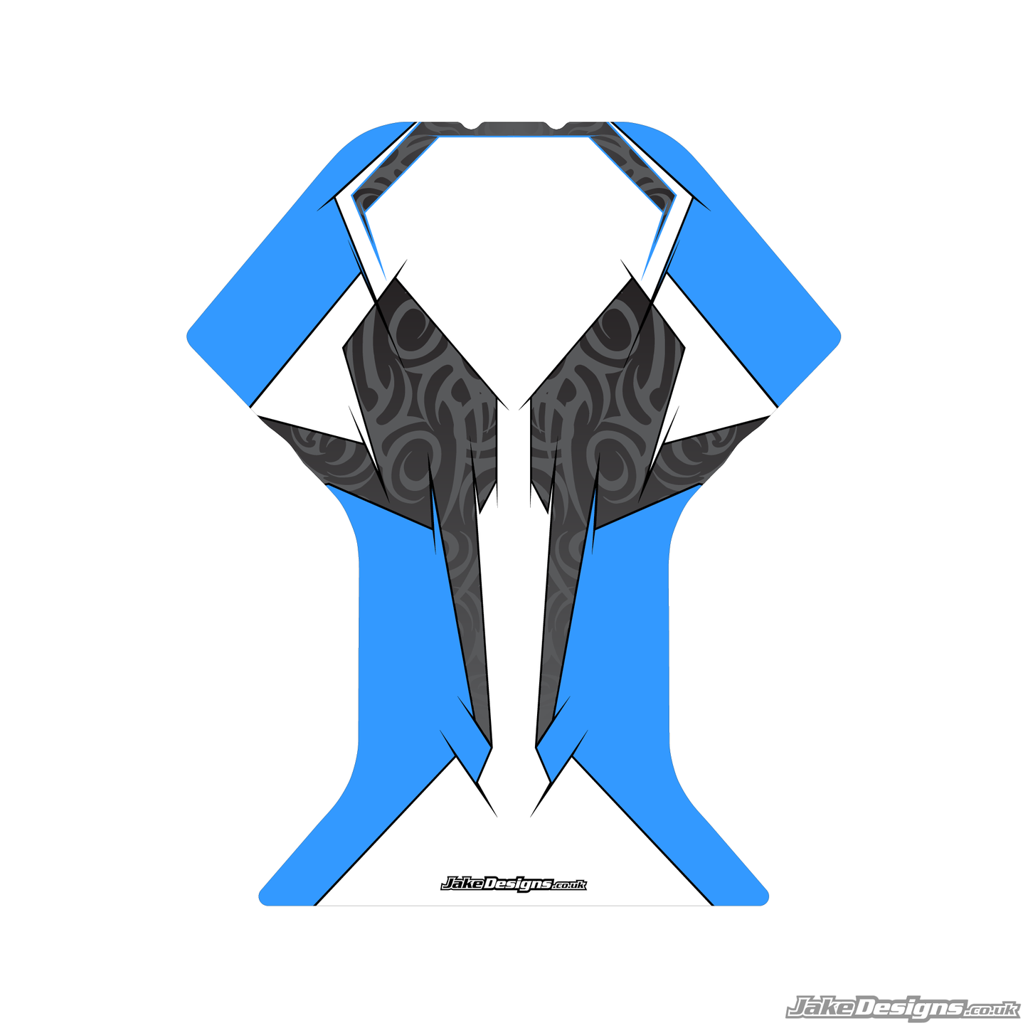 Tribal Style Custom Floor Tray Sticker Kit