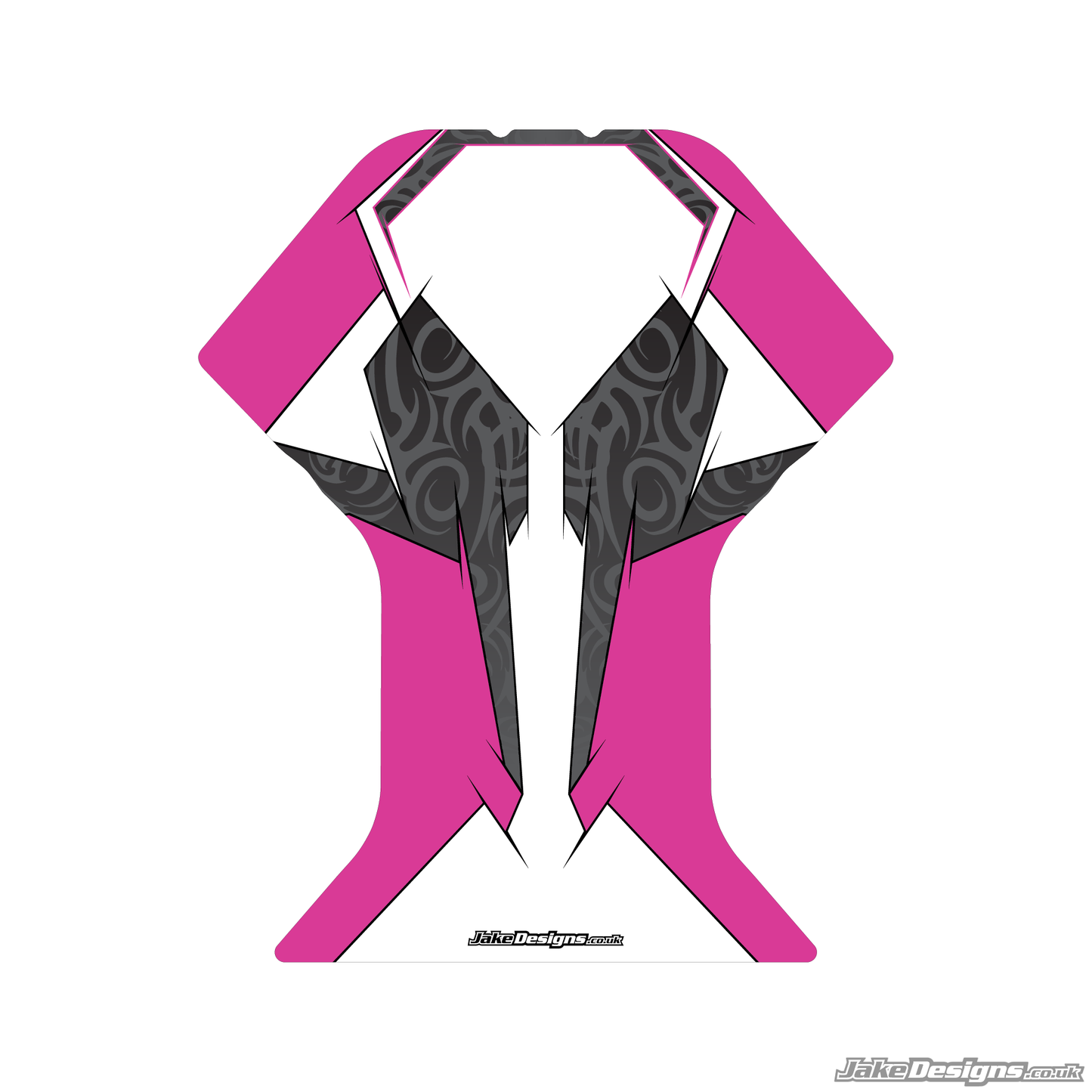 Tribal Style Custom Floor Tray Sticker Kit