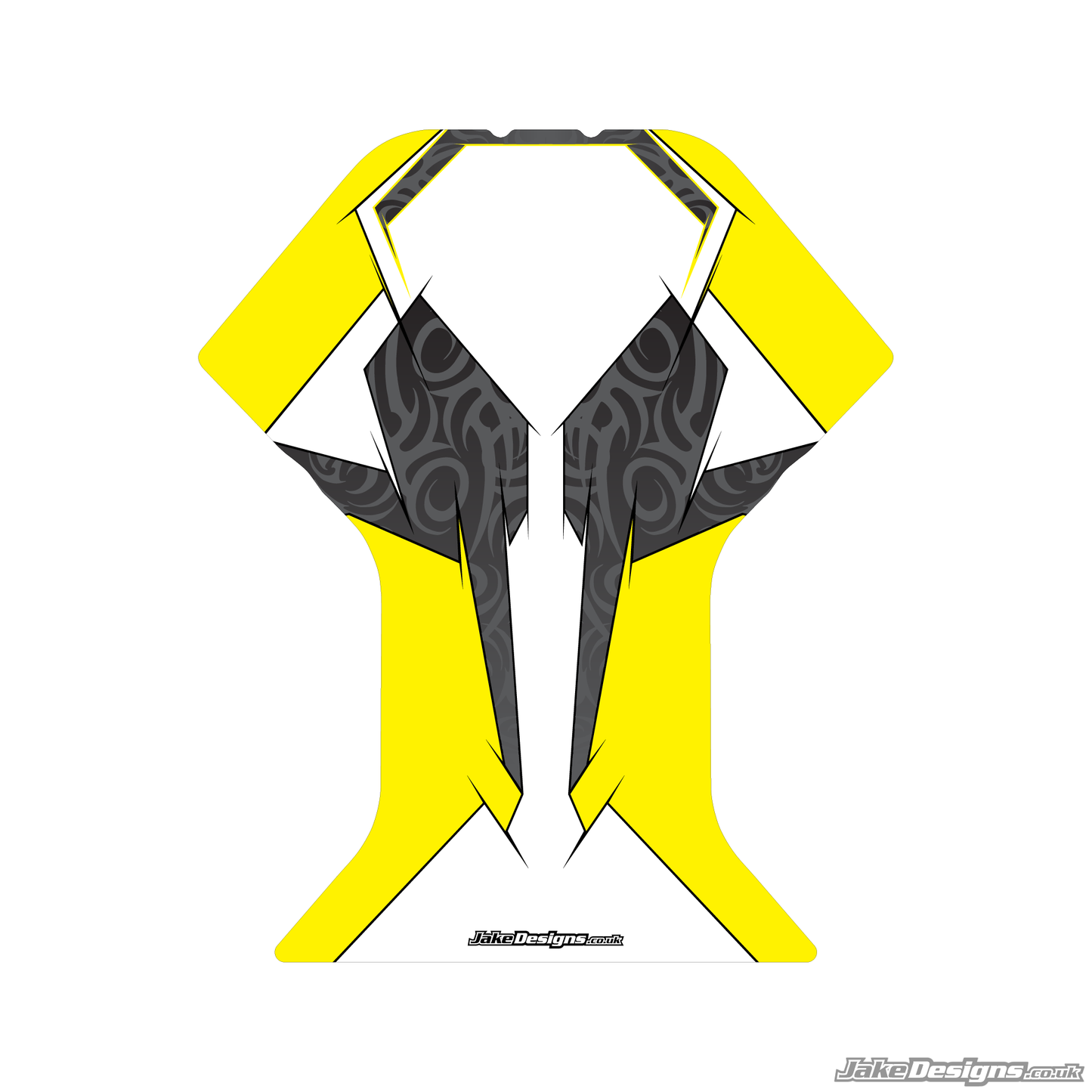 Tribal Style Custom Floor Tray Sticker Kit