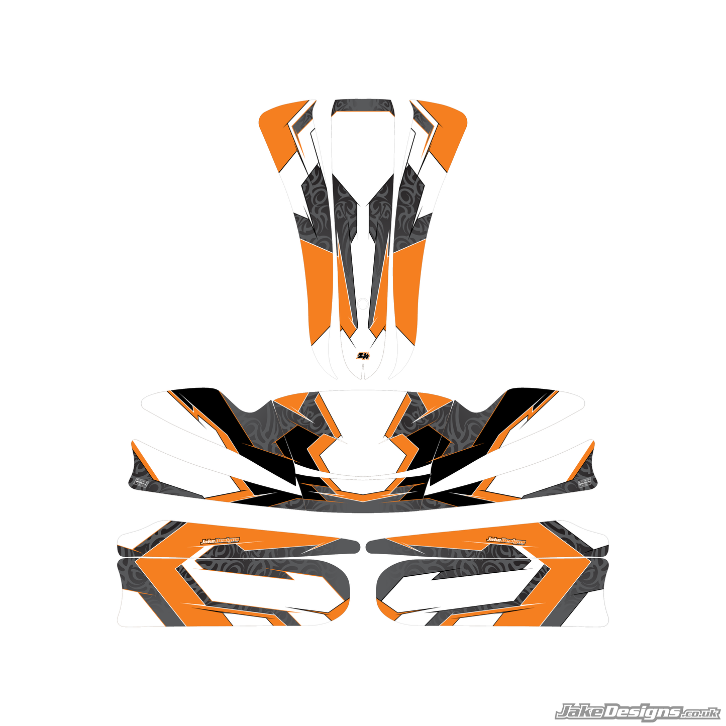 Tribal Style Custom Sticker Kit