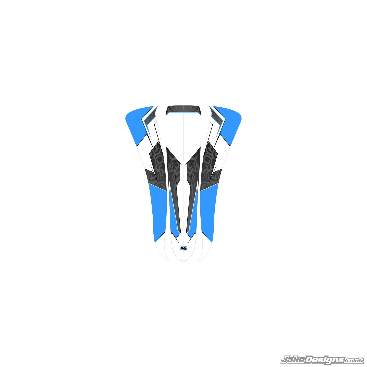 Tribal Style Custom Nassau Sticker