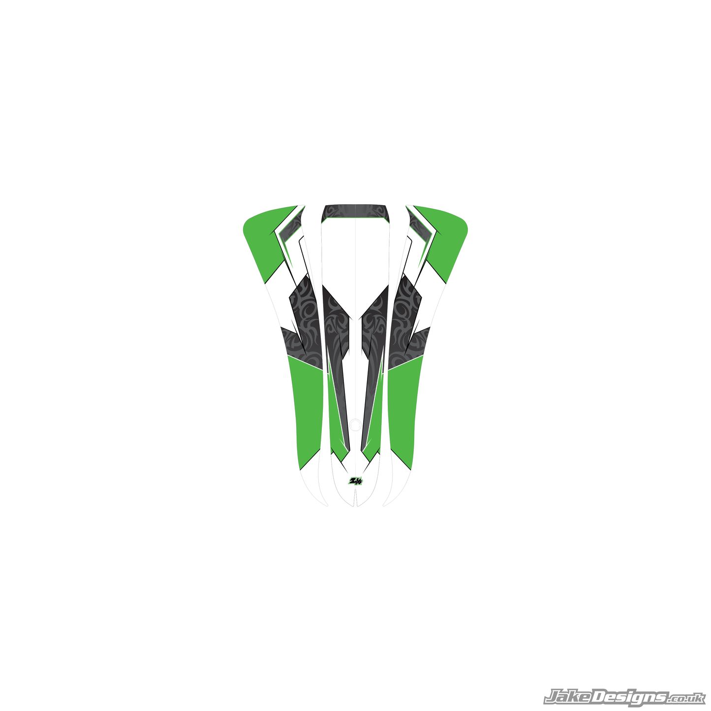 Tribal Style Custom Nassau Sticker