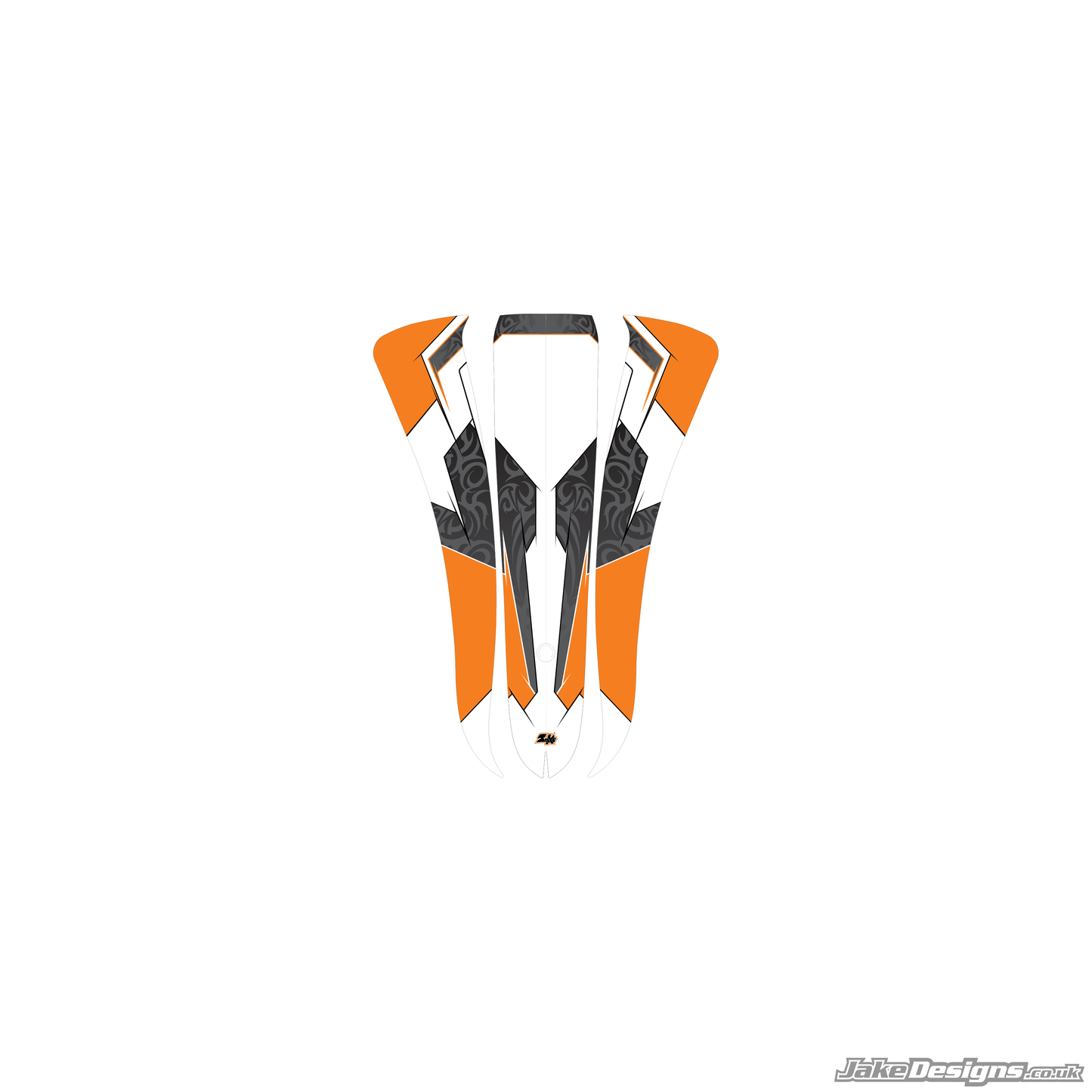 Tribal Style Custom Nassau Sticker