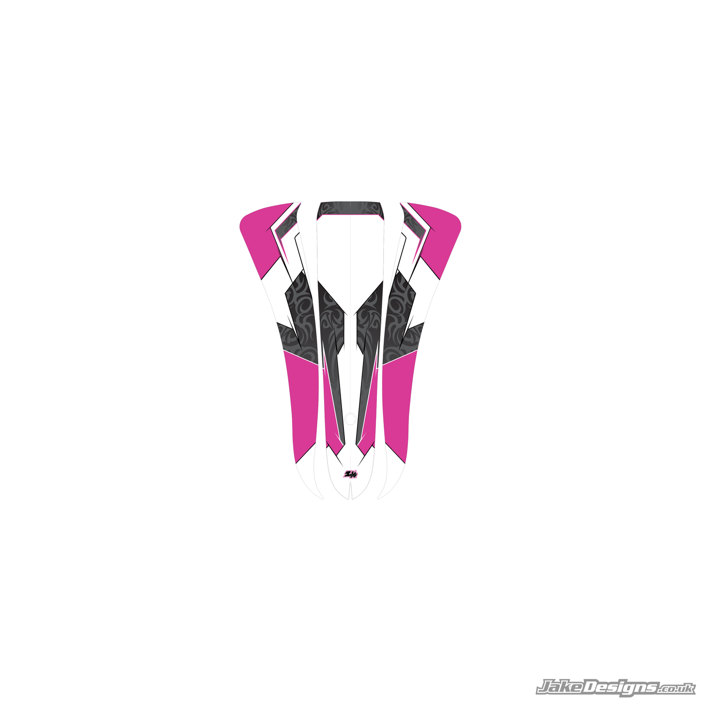 Tribal Style Custom Nassau Sticker