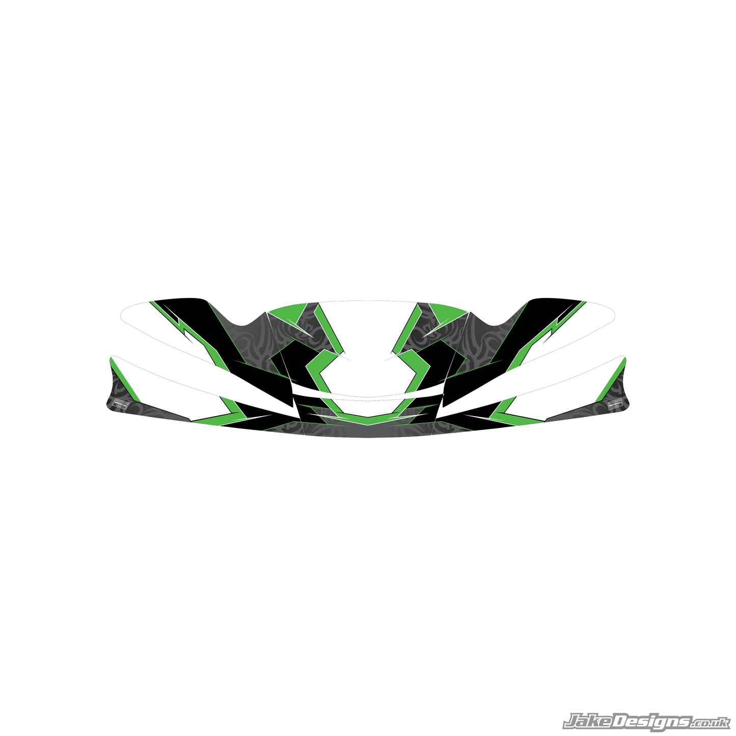 Tribal Style Custom Nosecone Sticker