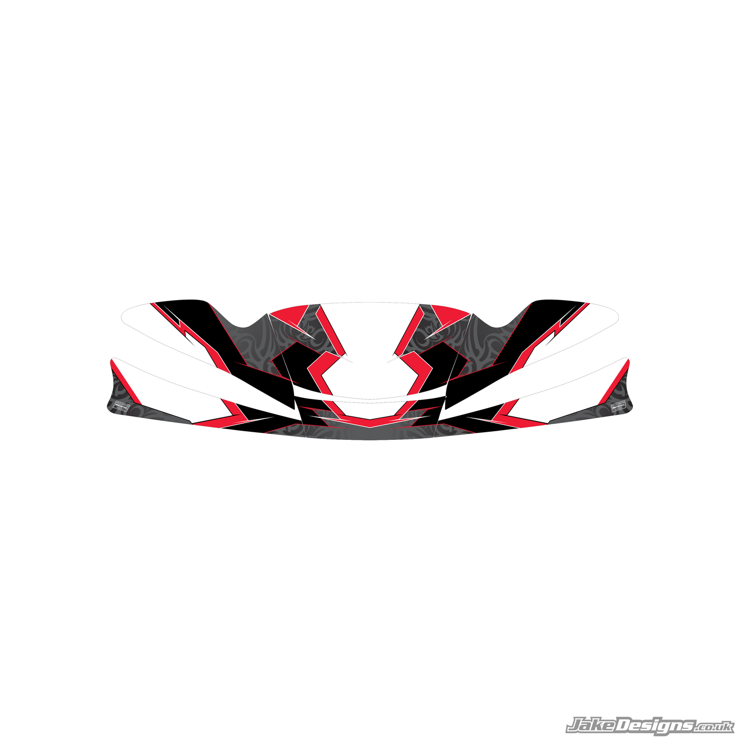 Tribal Style Custom Nosecone Sticker