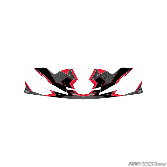 Tribal Style Custom Nosecone Sticker