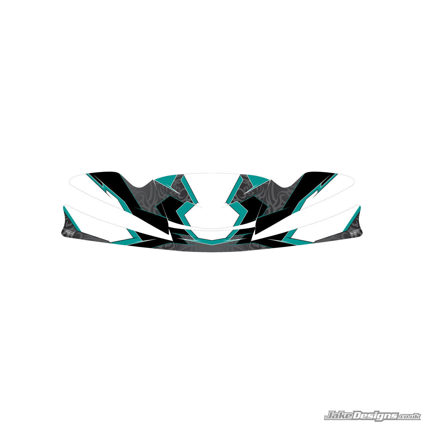 Tribal Style Custom Nosecone Sticker