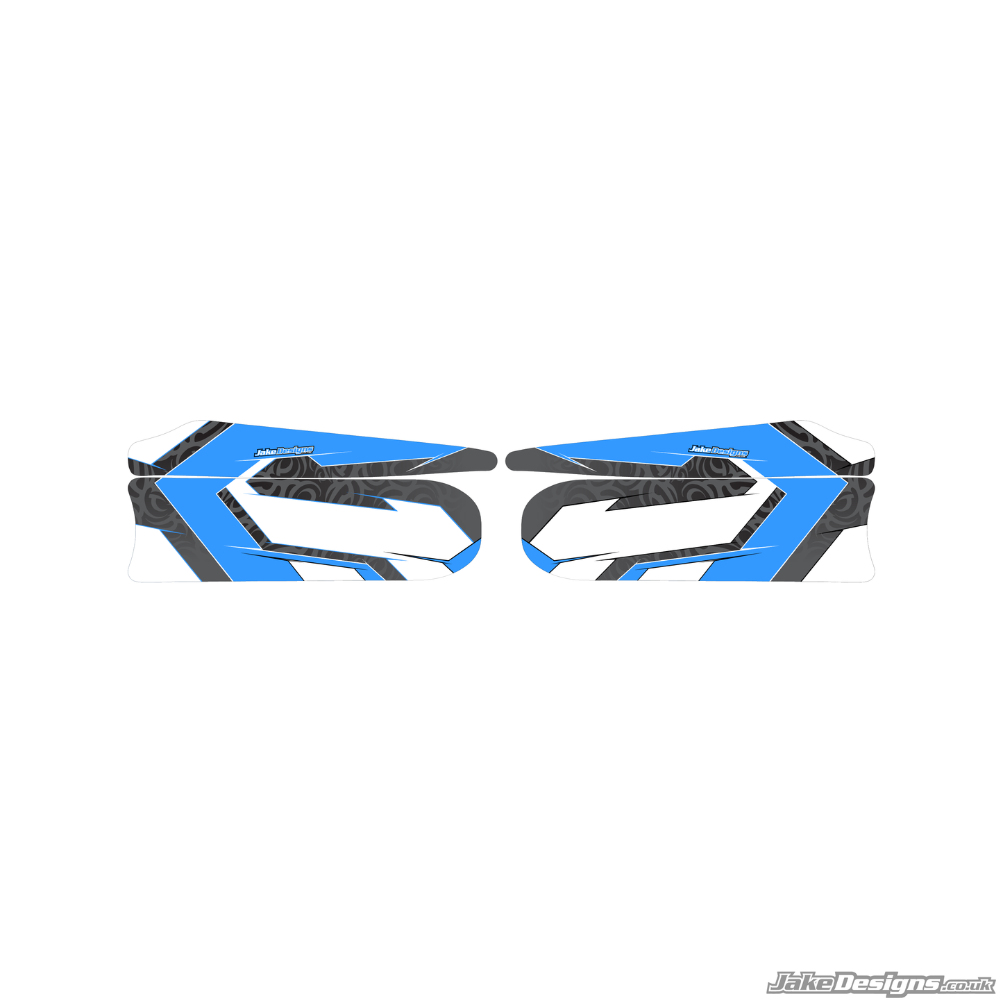 Tribal Style Custom Set Of Sidepods Sticker
