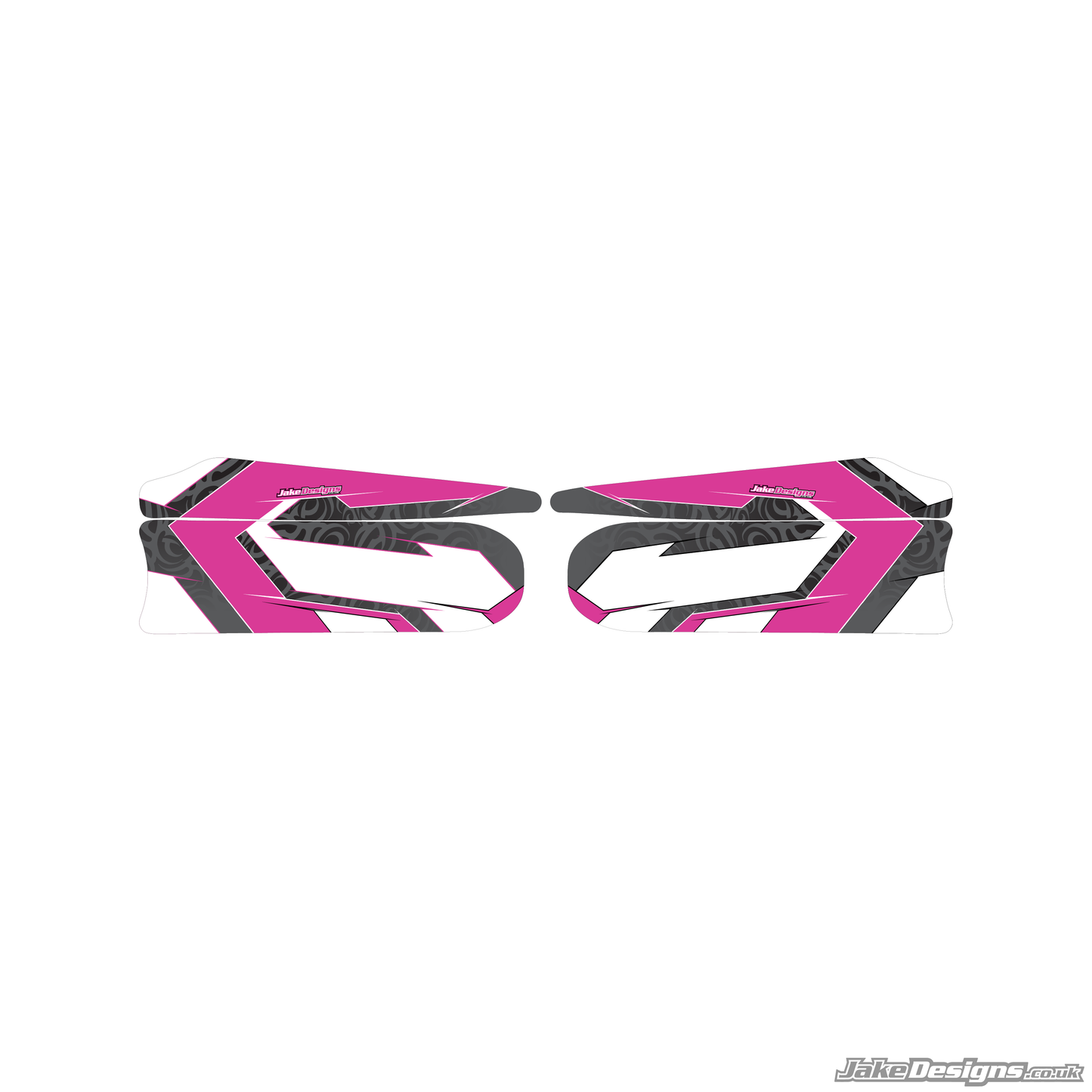 Tribal Style Custom Set Of Sidepods Sticker