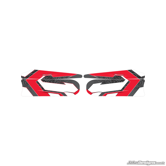 Tribal Style Custom Set Of Sidepods Sticker