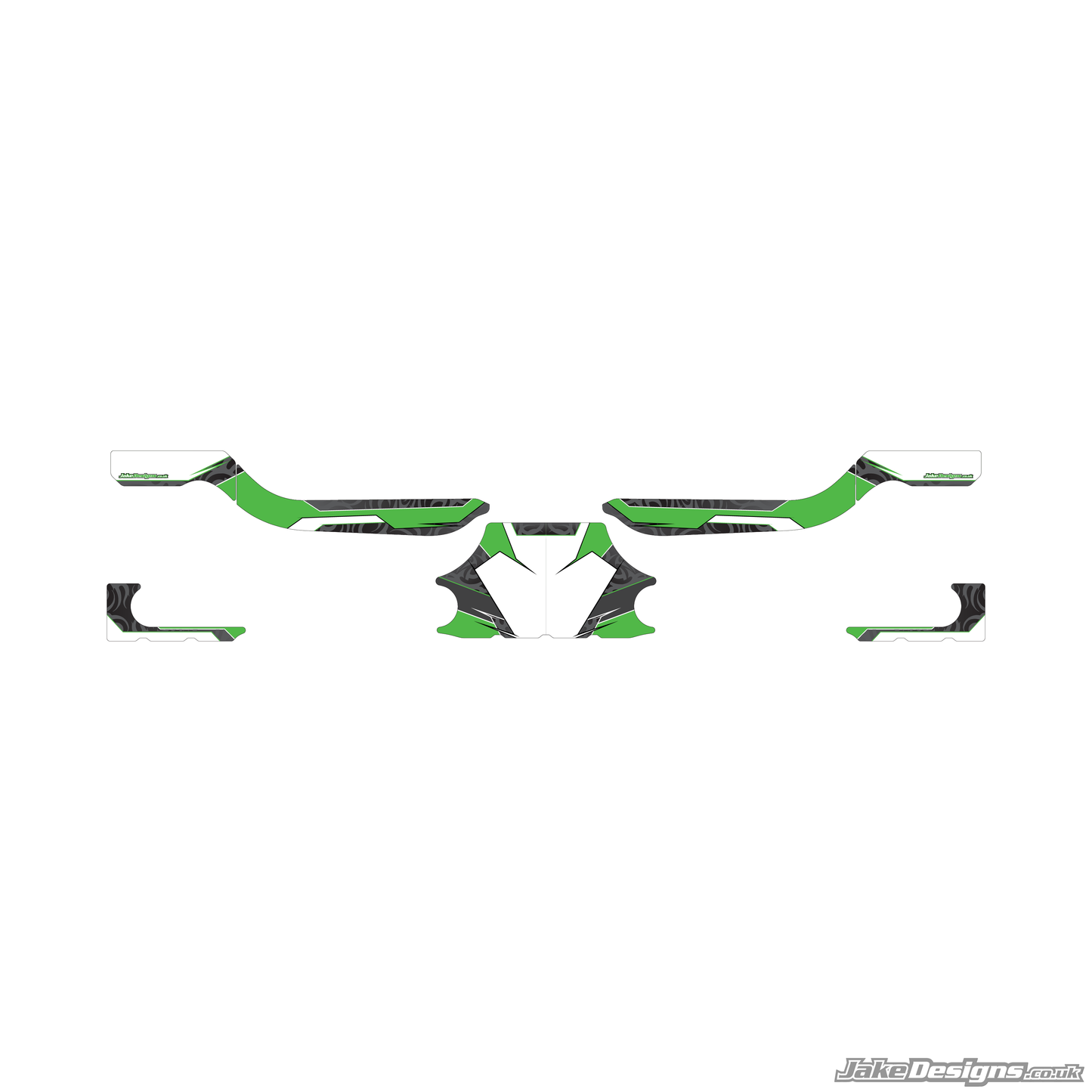 Tribal Style Custom Rear Bumper Sticker Kit