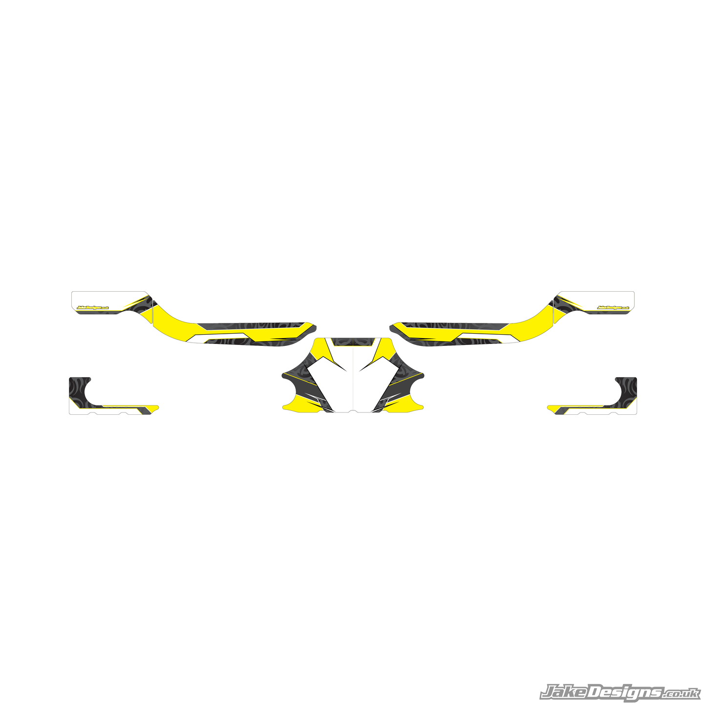 Tribal Style Custom Rear Bumper Sticker Kit