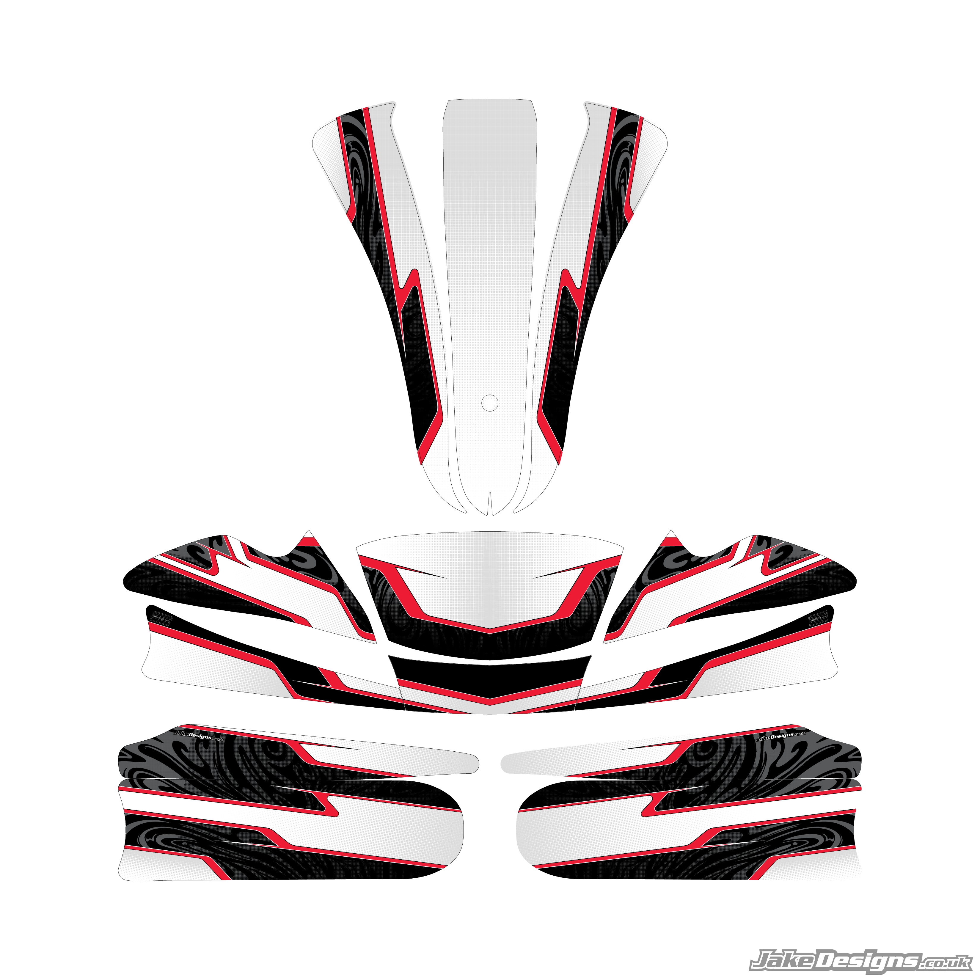 Customise it - Velocity 2.0 Style Sticker Kit – JakeDesigns Graphics