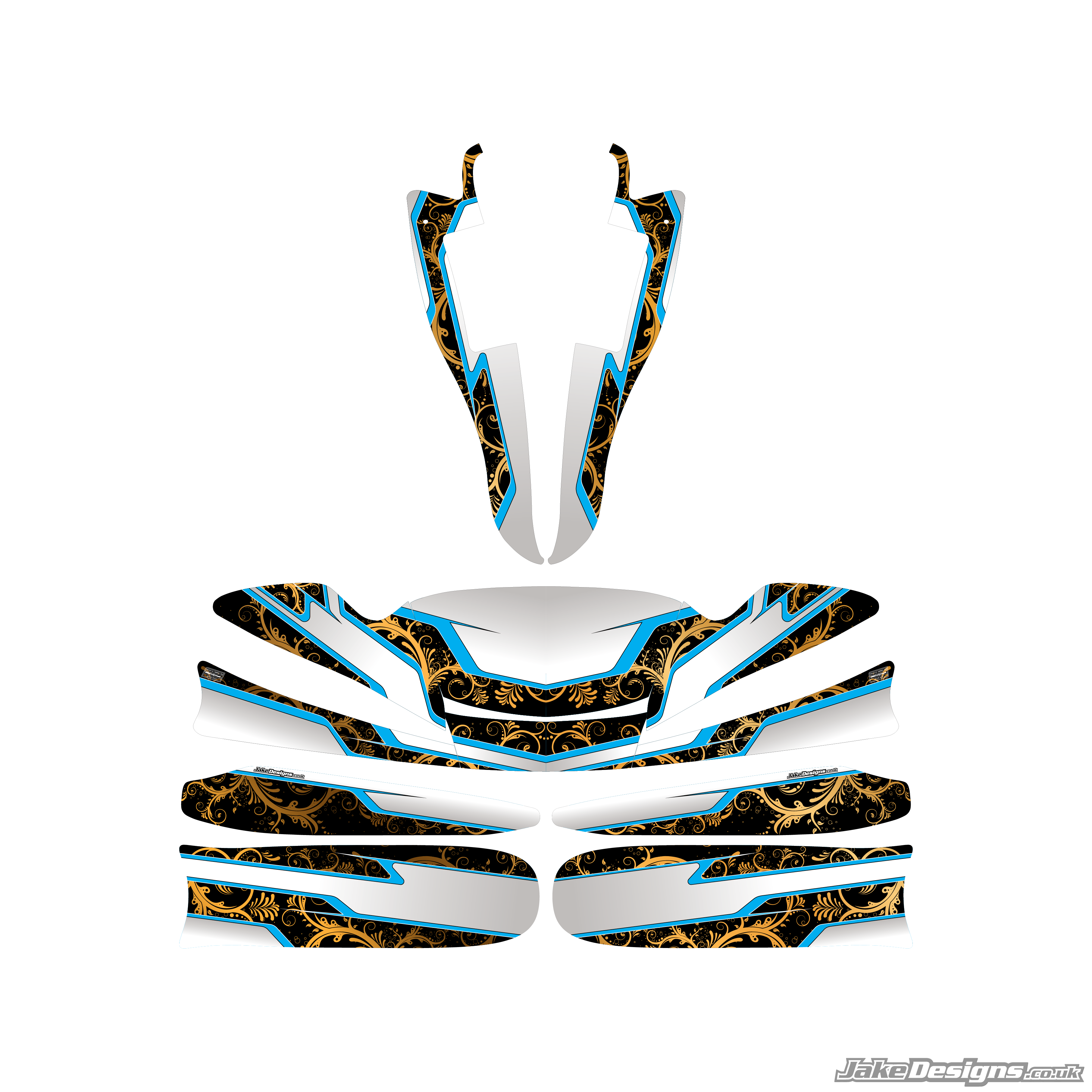 Velocity Style Custom Sticker Kit – JakeDesigns Graphics