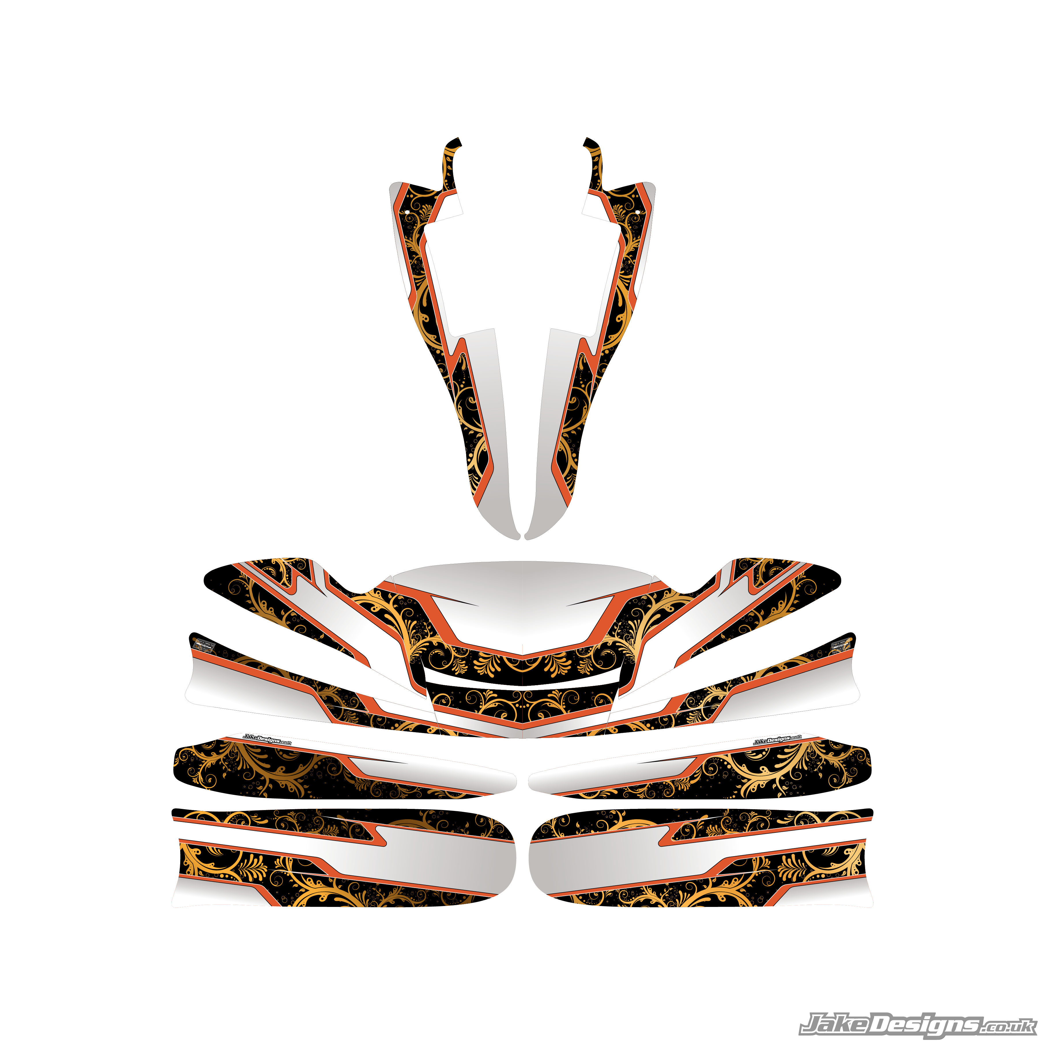 Velocity Style Custom Sticker Kit – JakeDesigns Graphics