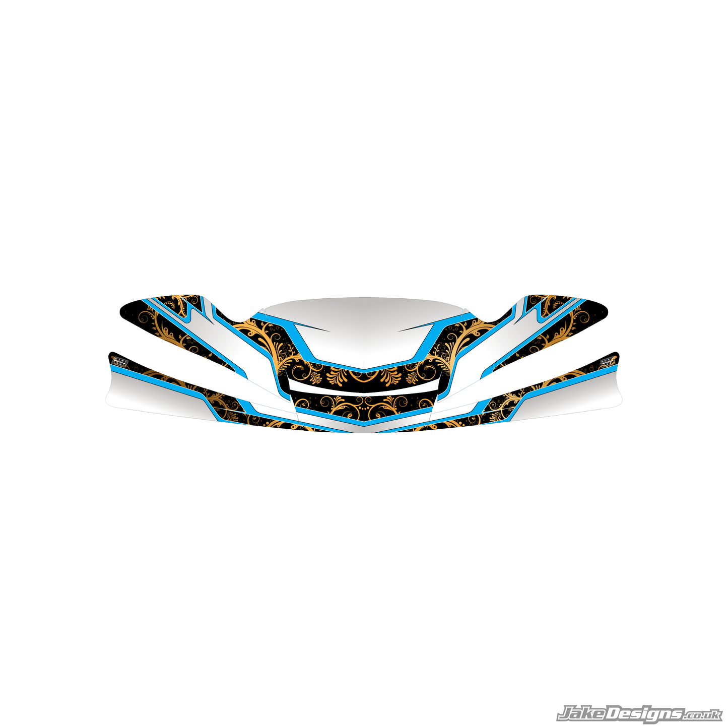 Velocity Style Custom Nosecone Sticker