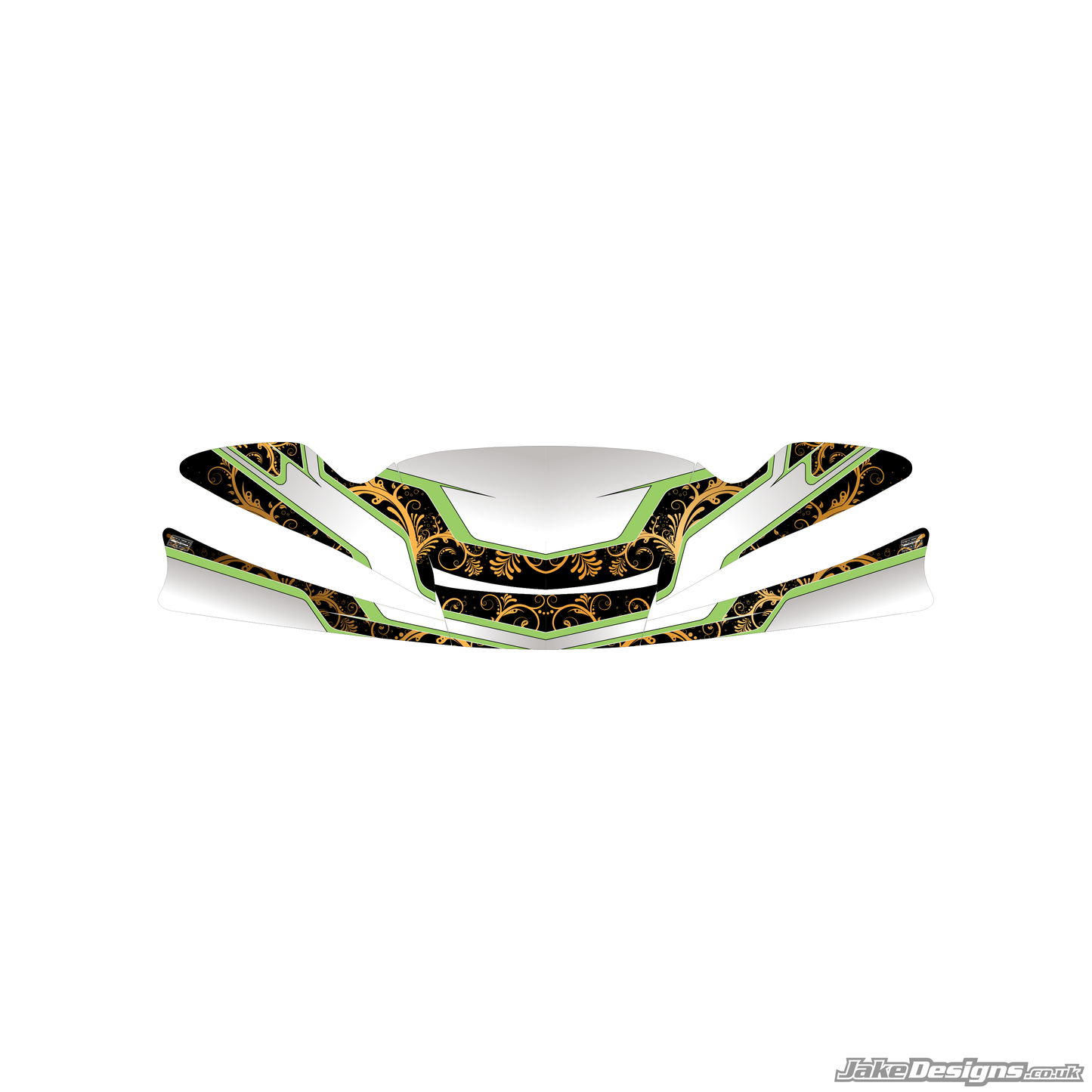 Velocity Style Custom Nosecone Sticker