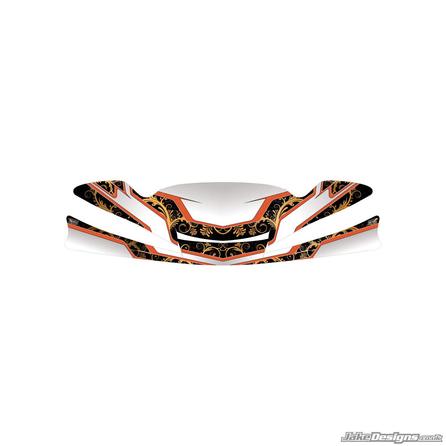 Velocity Style Custom Nosecone Sticker