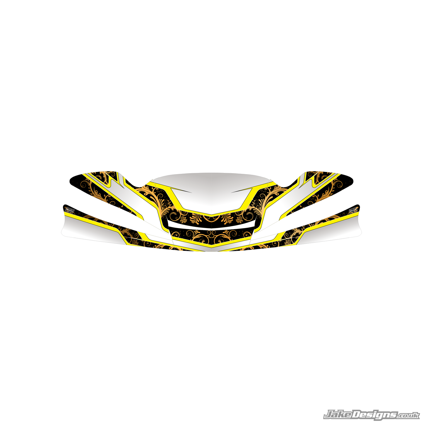 Velocity Style Custom Nosecone Sticker