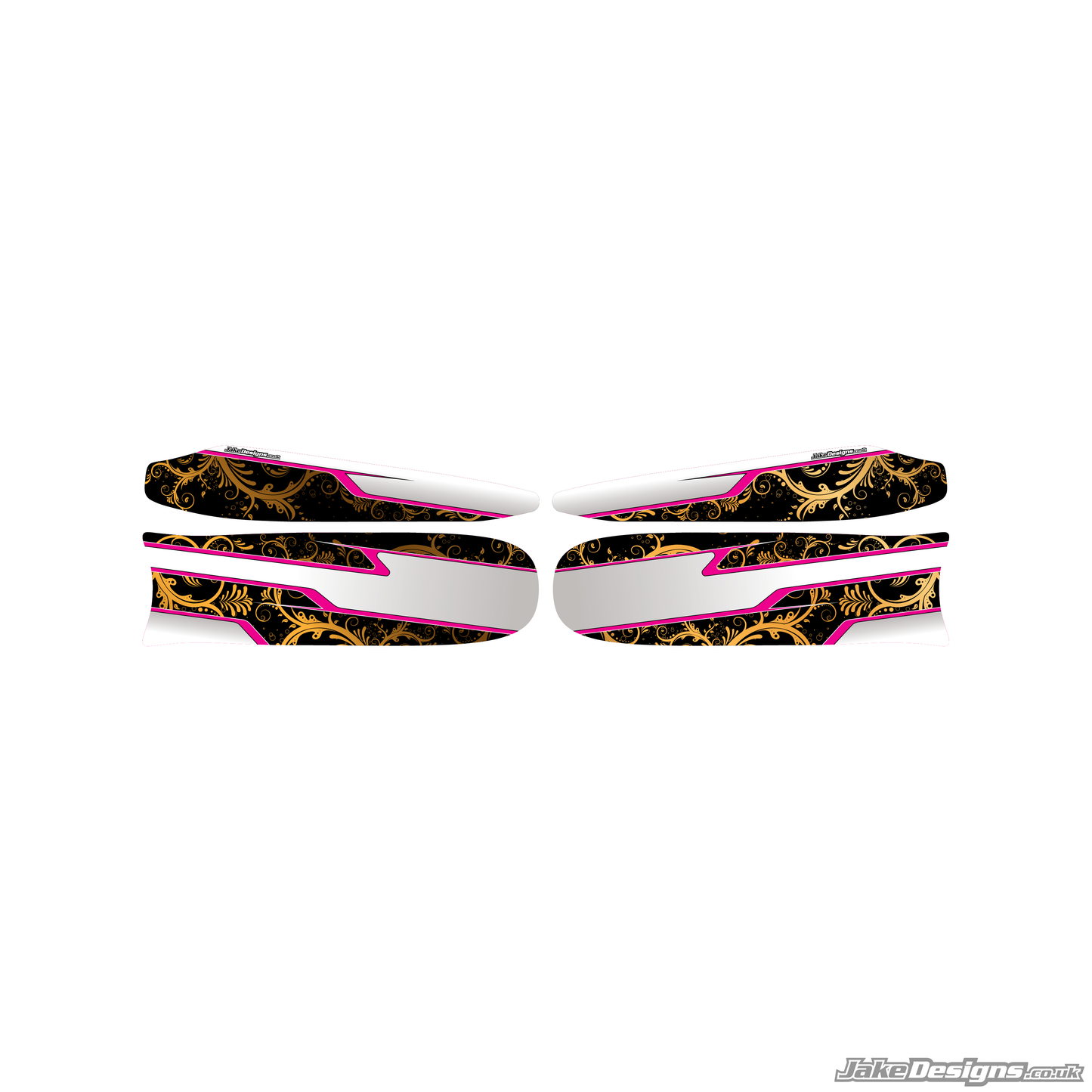 Velocity Style Custom Set Of Sidepods Sticker