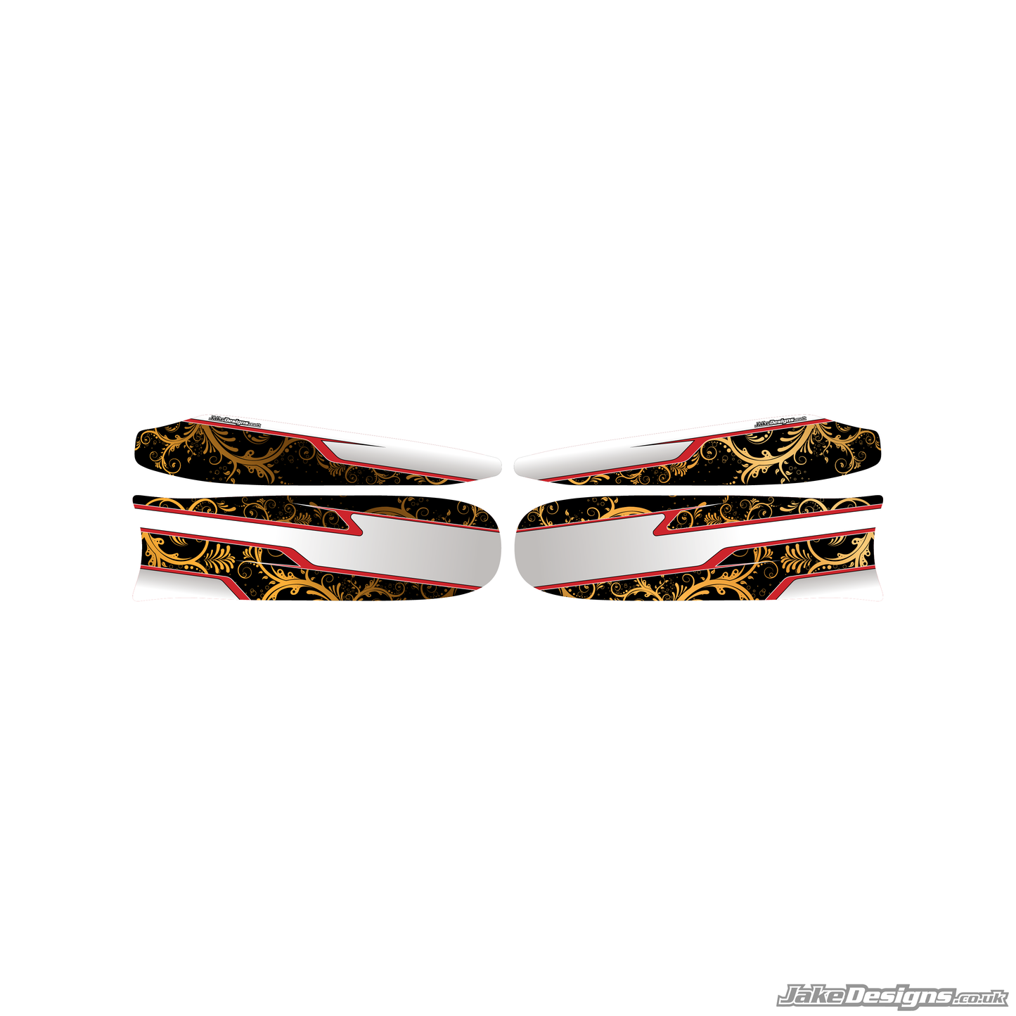 Velocity Style Custom Set Of Sidepods Sticker