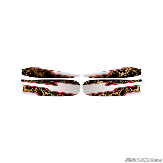 Velocity Style Custom Set Of Sidepods Sticker