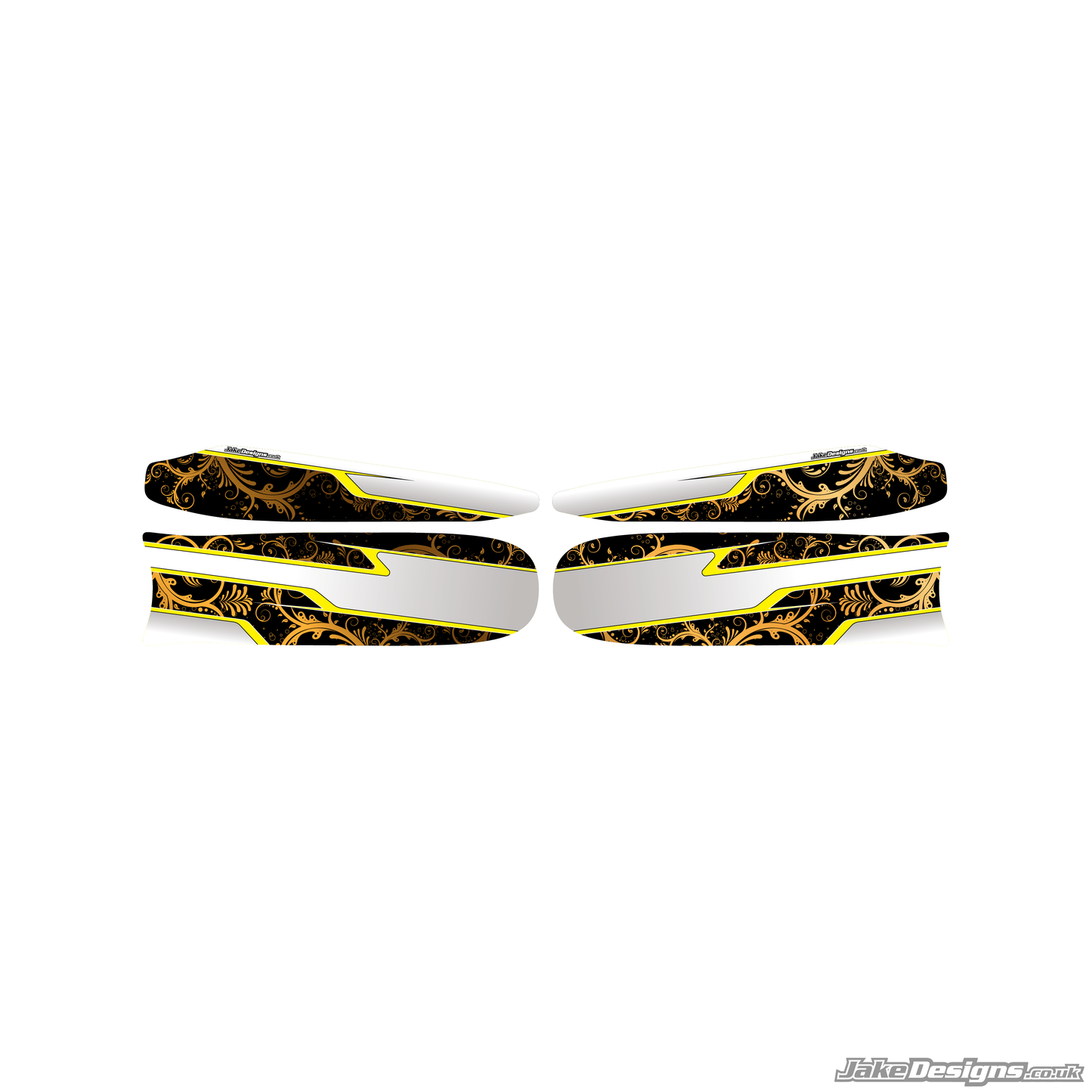 Velocity Style Custom Set Of Sidepods Sticker