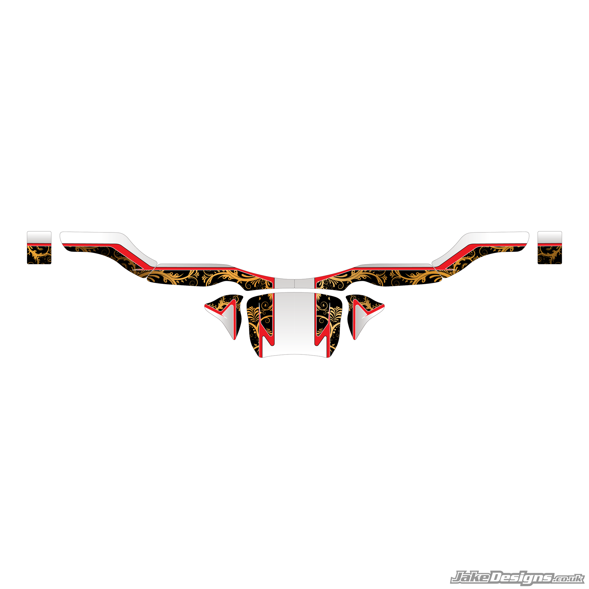 Velocity Racing Sticker Velocity Style Custom Rear Bumper Sticker Kit – JakeDesigns Graphics