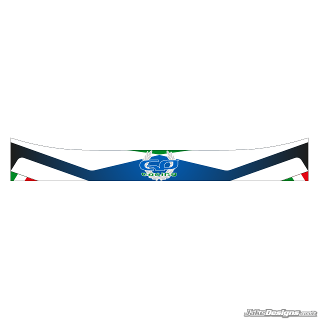 GP Style Visor Stickers