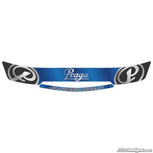 Praga Style Visor Stickers (2020)