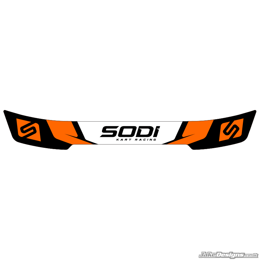 SODI Style Visor Stickers (2025)