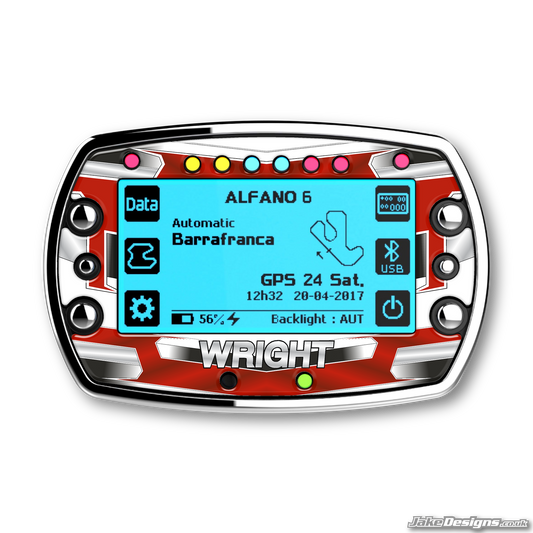 Wright Style Alfano 6 Gel Stickers