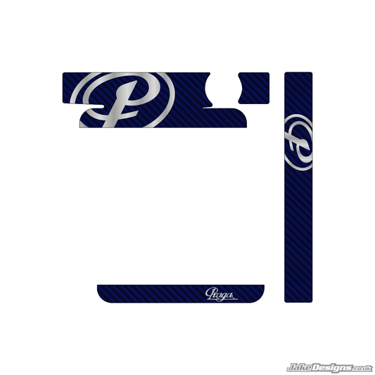 Praga Replica IAME Big / X30 Radiator Sticker Kit (2026)