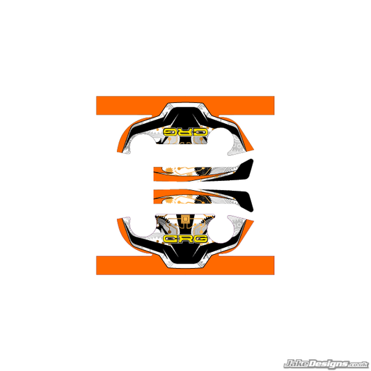 CRG Replica IAME X30 Engine Head Stickers